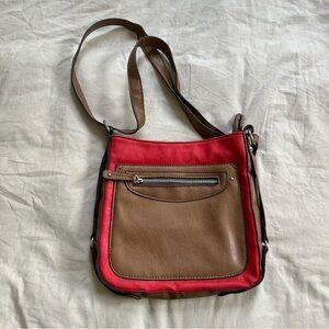 Liz‎ Claiborne Leather Crossbody Bag